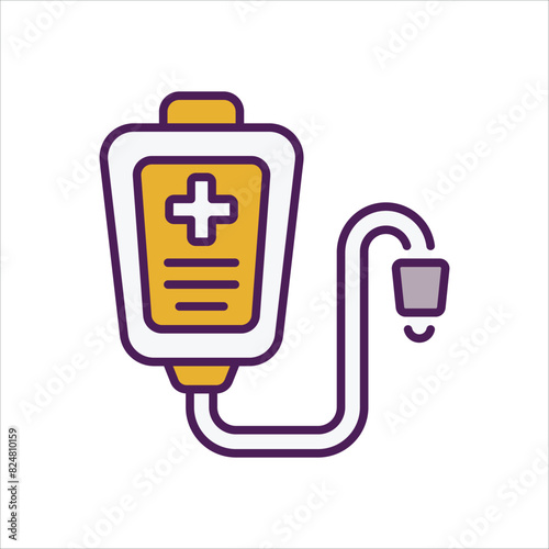 Infusion vector icon