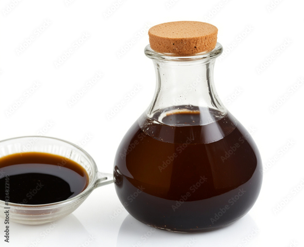 Molasses, isolated on white background Molasses, isolated on white background