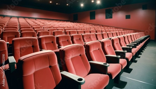 empty movie theater seats

