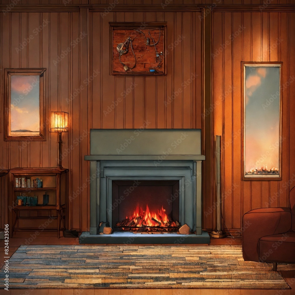 fireplace fireplace