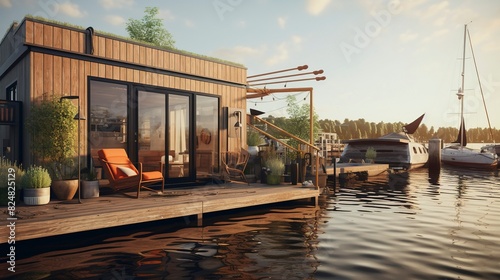 A photo of Houseboat Living Creating a Sense