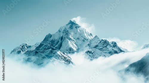state of mind - mountain background concept with copy space © Otseira