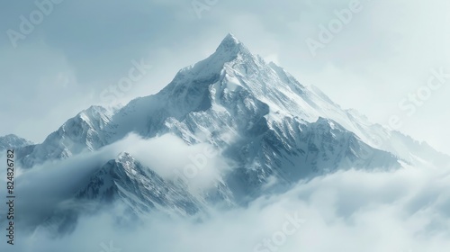 state of mind - mountain background concept with copy space © Otseira