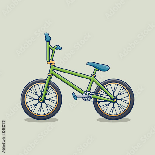 BMX bicycle vector illustration design