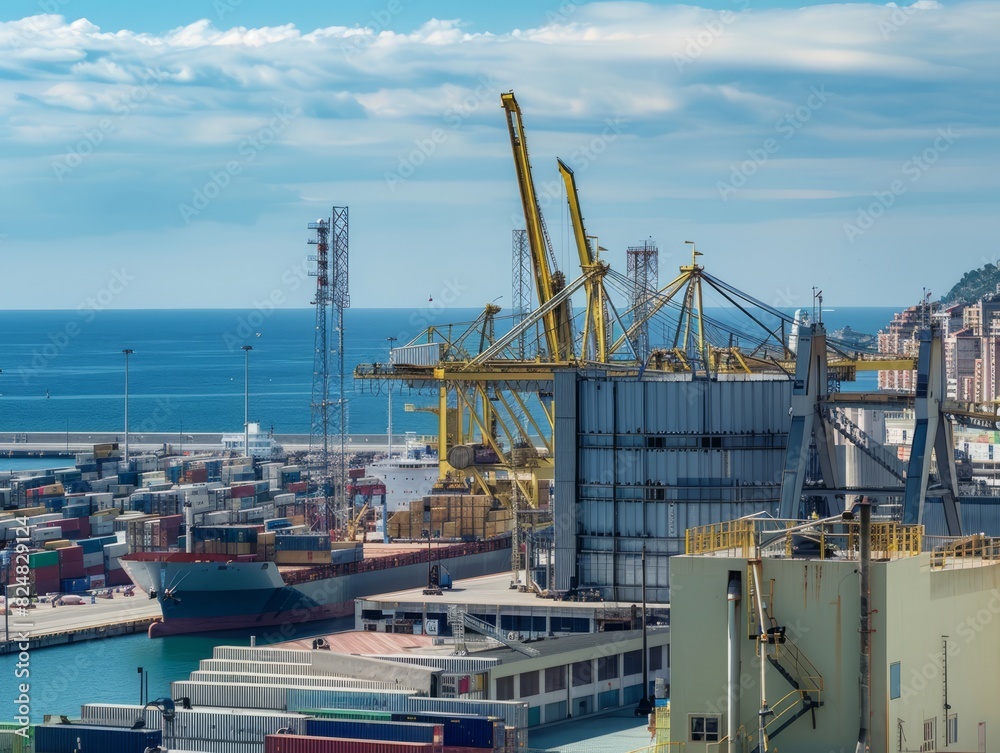 Exploring Barcelona's Industrial Cargo Port on March 29, 2017 Exploring Barcelona's Industrial Cargo Port on March 29, 2017