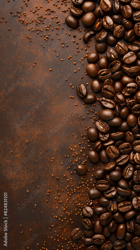 Coffee beans, copy space concept Coffee beans, copy space concept
