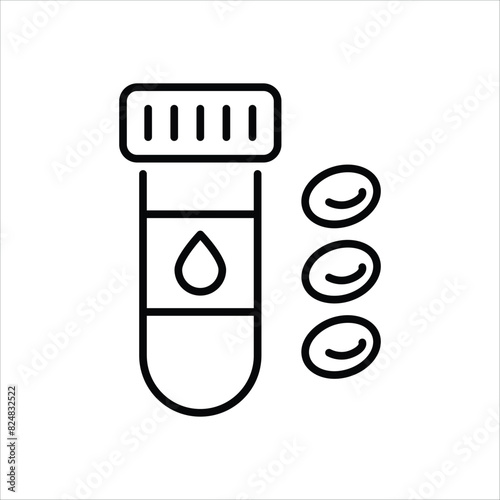 Blood Tube vector icon