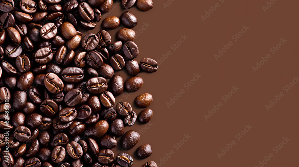 Coffee beans, copy space concept Coffee beans, copy space concept