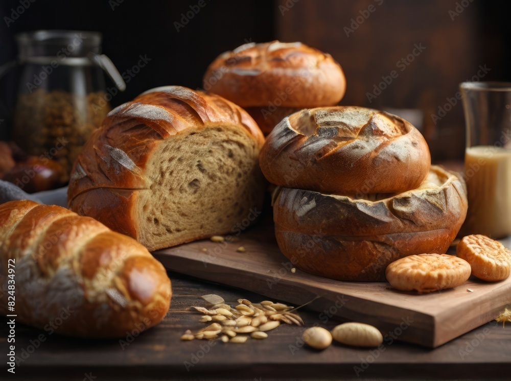 Various of bread Various of bread