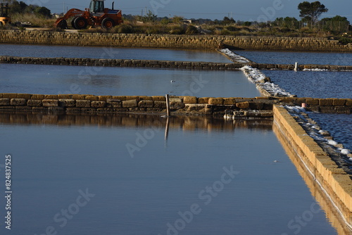 Saline di Trapani. Sicilia