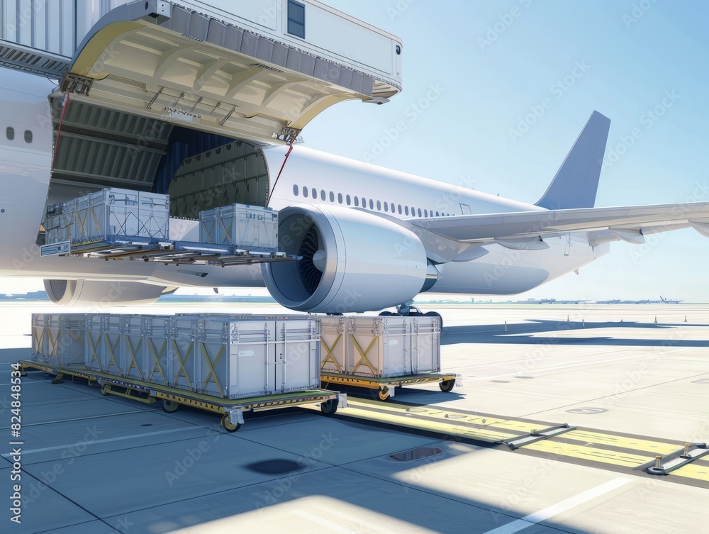 Ready for Takeoff: Loading Cargo Containers onto an Airliner