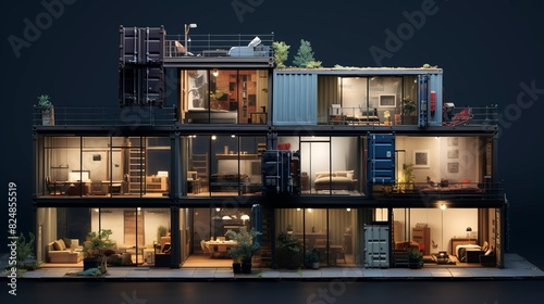 A photo of Minimal Container Homes Framed