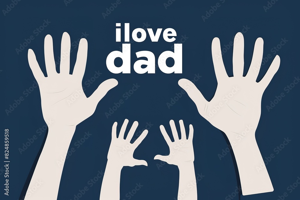 A Father's Day card featuring a mustache and hat, perfect for celebrating dad's special day. A Father's Day card featuring a mustache and hat, perfect for celebrating dad's special day.