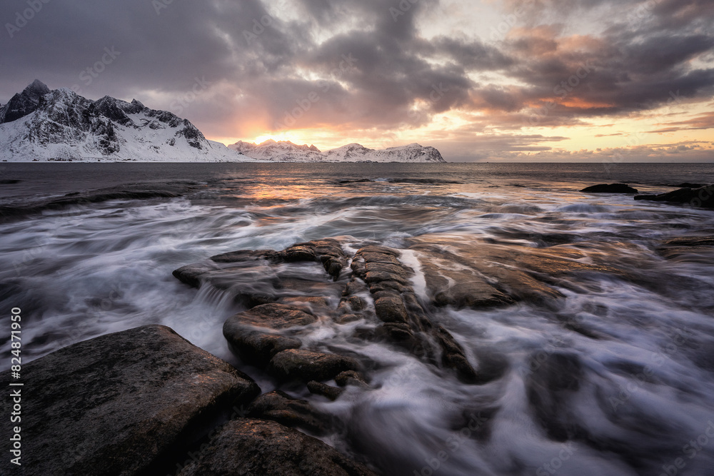 Fototapeta premium Isole Lofoten 