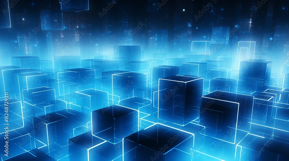 Vibrant blue geometric pattern: abstract technology background for digital design and innovation.
Vibrant blue geometric pattern: abstract technology background for digital design and innovation.