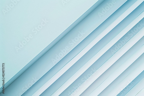 Layered abstract design in shades of blue with diagonal lines creating depth and a modern visual effect