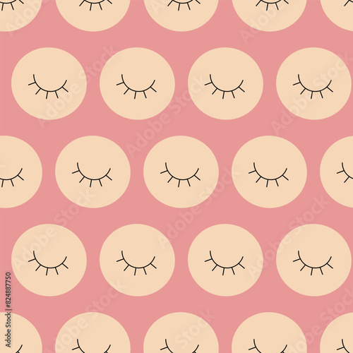 Repeating print, surface pattern. Bright colorful composition.