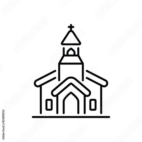 Church vector icon