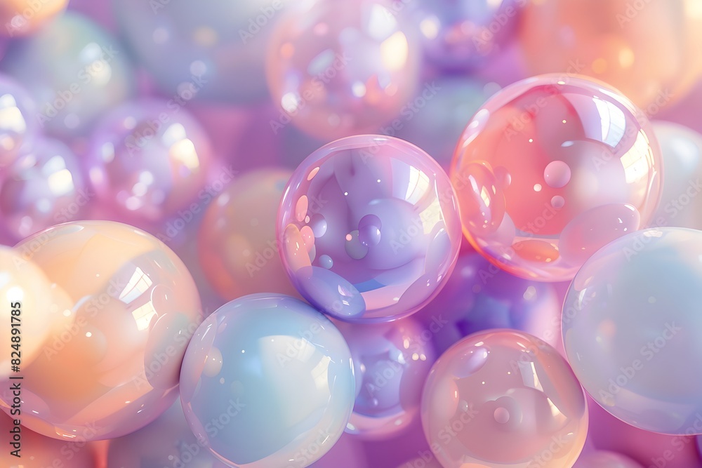 3d render of abstract spheres in pastel colors, background for web design or print on demand products
3d render of abstract spheres in pastel colors, background for web design or print on demand products