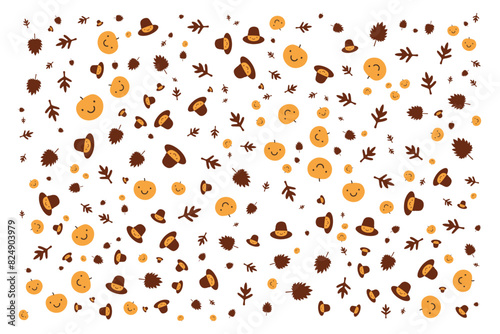 abstract pattern background funny brown illustration