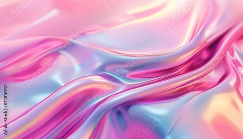 Wallpaper Mural Vibrant Liquid Swirls: A Stunning 3D Rendering Wallpaper Torontodigital.ca