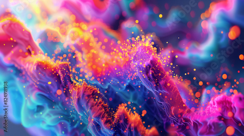 abstract background vibrant colors 3d wallpaper, modern business background 