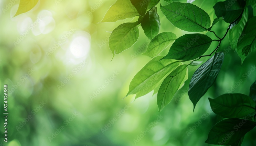 Green Leaf: A Natural Background for Ecology and Fresh Wallpaper Green Leaf: A Natural Background for Ecology and Fresh Wallpaper