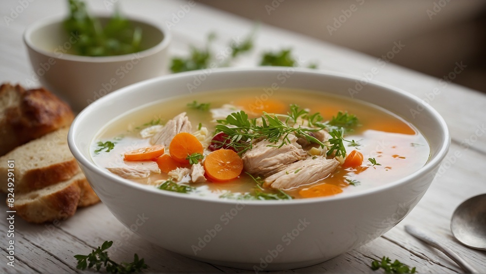 Hønsekødssuppe (Chicken Soup) Hønsekødssuppe (Chicken Soup)