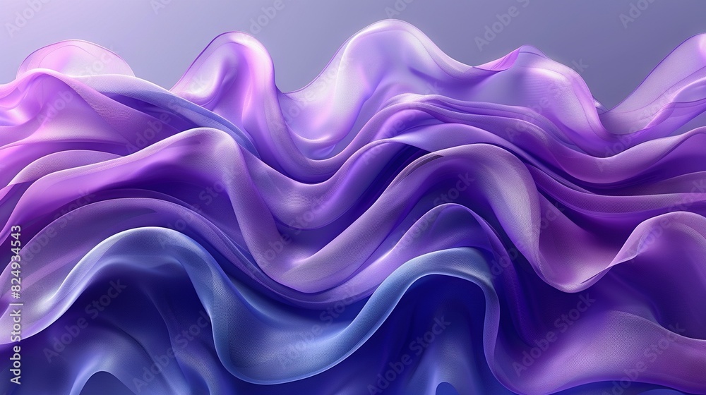 A digital illustration of a wave of vibrant blue and purple liquid against a light lilac backdrop, framed by a crisp white edge A digital illustration of a wave of vibrant blue and purple liquid against a light lilac backdrop, framed by a crisp white edge