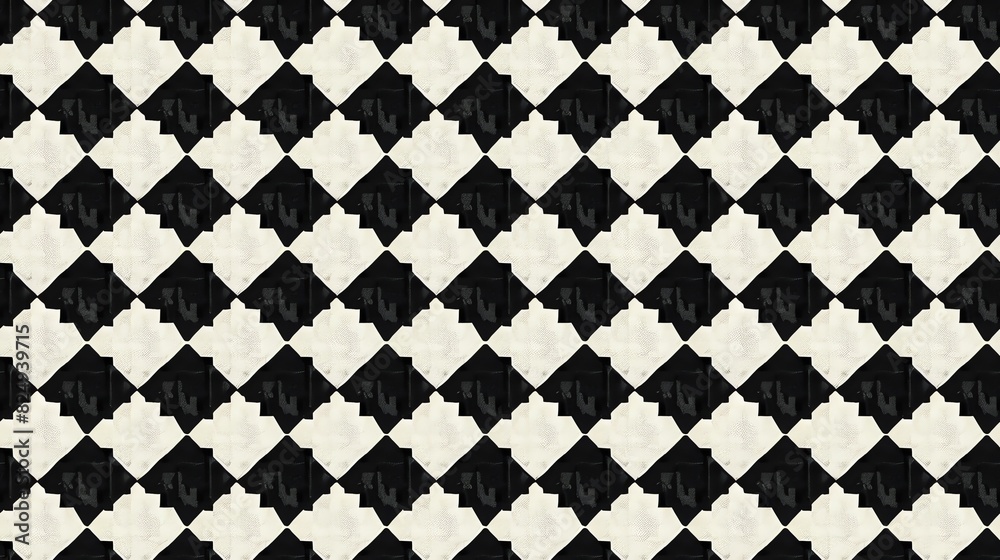 Elegant houndstooth pattern design for fashion and apparel background