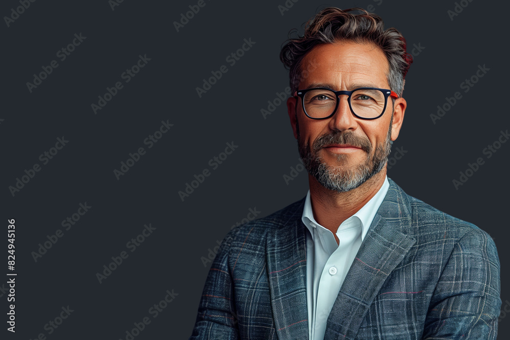 Businessman, adult man CEO, manager, business success and leadership concept, created with Generative AI technology Businessman, adult man CEO, manager, business success and leadership concept, created with Generative AI technology