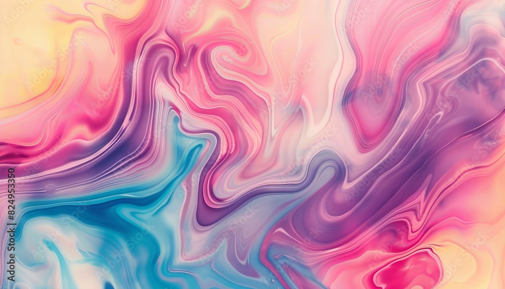 Retro Vibrance: Abstract Liquid Paint Gradient Waves Texture Overlay Retro Vibrance: Abstract Liquid Paint Gradient Waves Texture Overlay