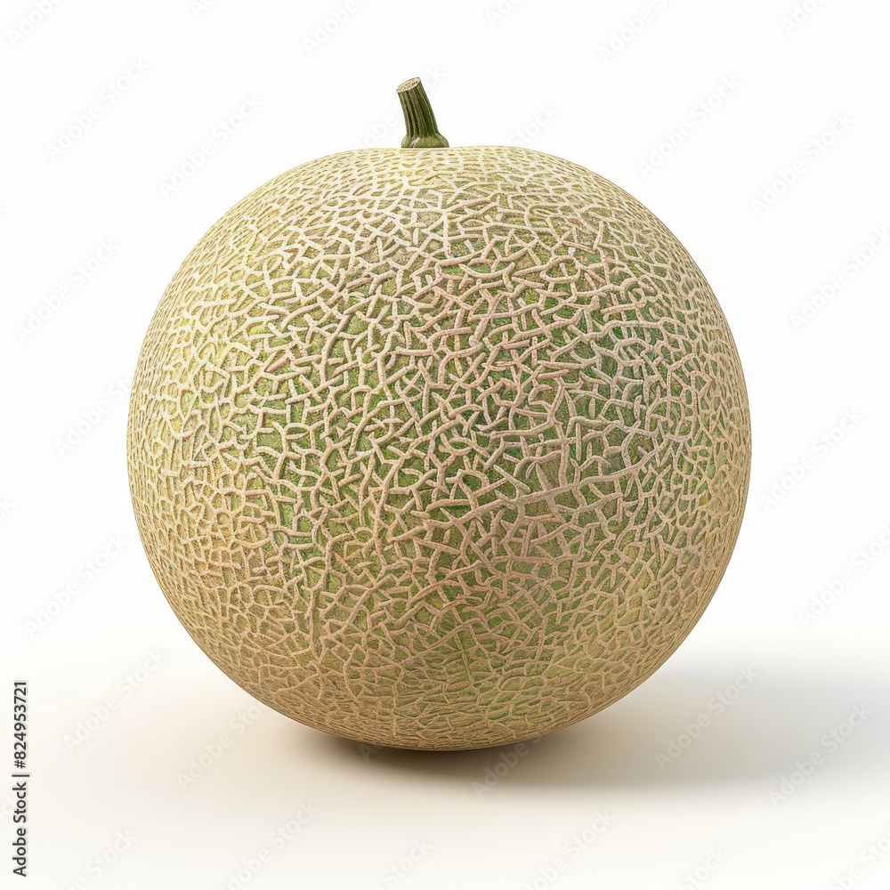 Cantaloupe is isolated on a transparent background, PNG file, graphic resources photo-realistic Cantaloupe is isolated on a transparent background, PNG file, graphic resources photo-realistic