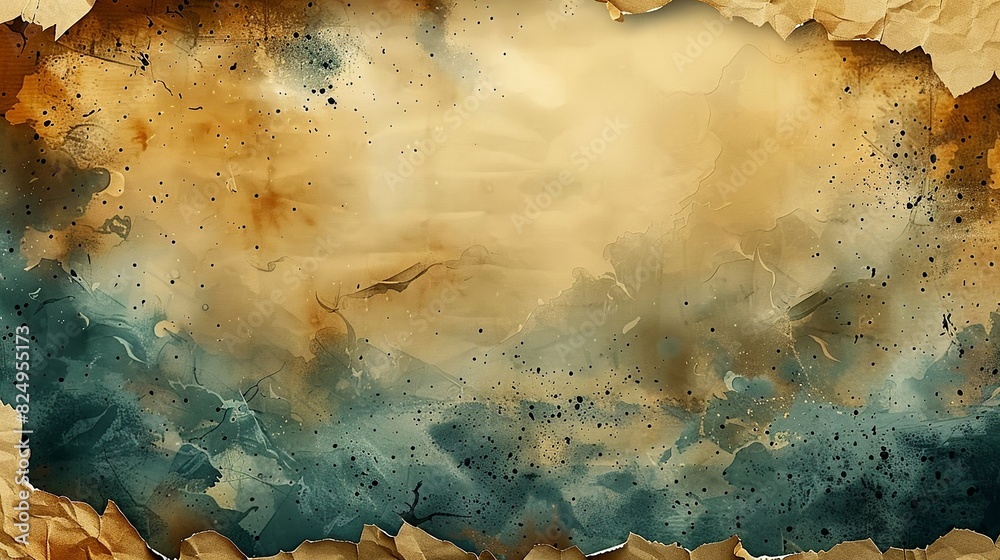 Textures illustration A creative illustration of an old paper surface ...