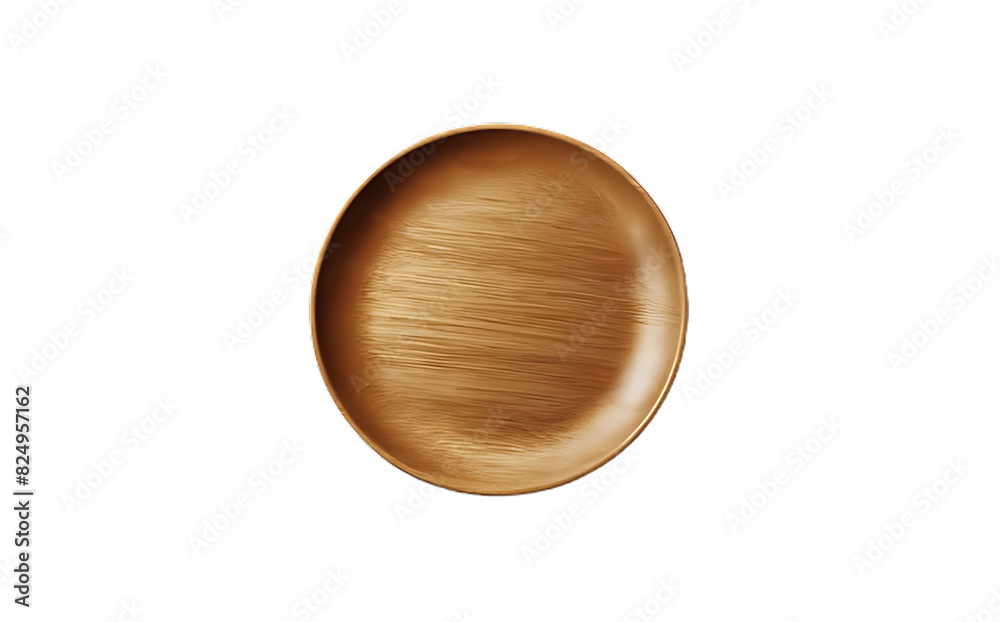 PNG Image, empty Wooden plate top view isolated on a transparent background PNG Image, empty Wooden plate top view isolated on a transparent background