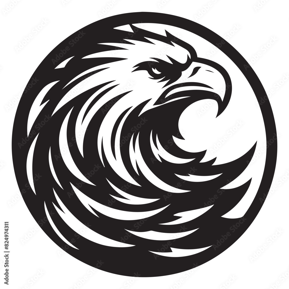 Eagle tattoo vector illustration Eagle tattoo vector illustration