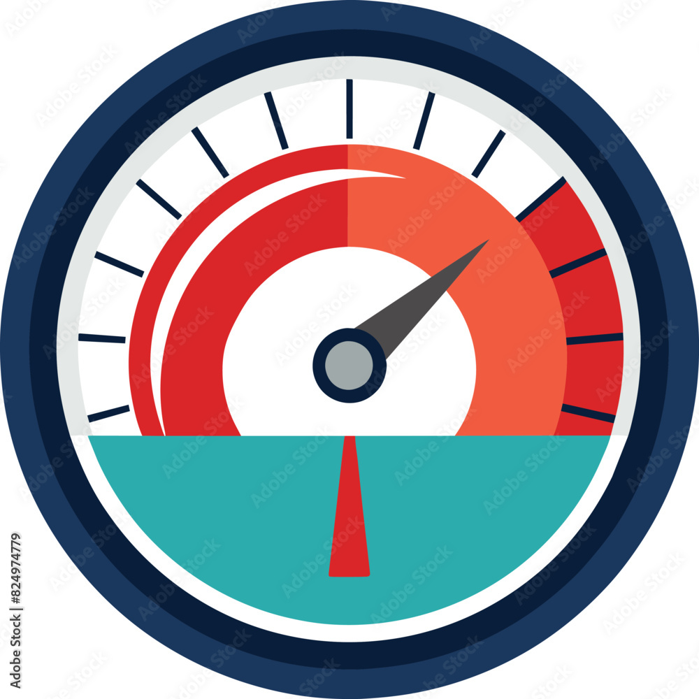 Speedometer flat icon. Solid icon, Editable stroke. Vector illustration. Speedometer flat icon. Solid icon, Editable stroke. Vector illustration.