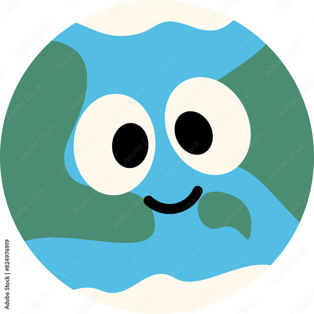 Cute Planets Illustration Element Cute Planets Illustration Element