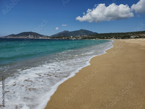 La plage du Ricanto, Ajaccio en Corse