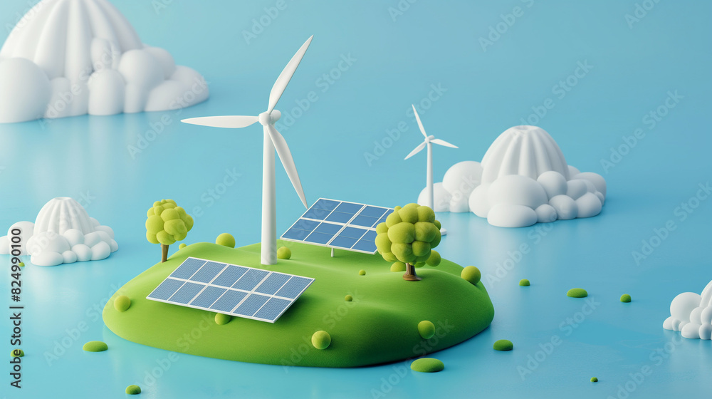 Grüne Insel der Möglichkeiten: Energieautarkie im Miniaturformat Grüne Insel der Möglichkeiten: Energieautarkie im Miniaturformat