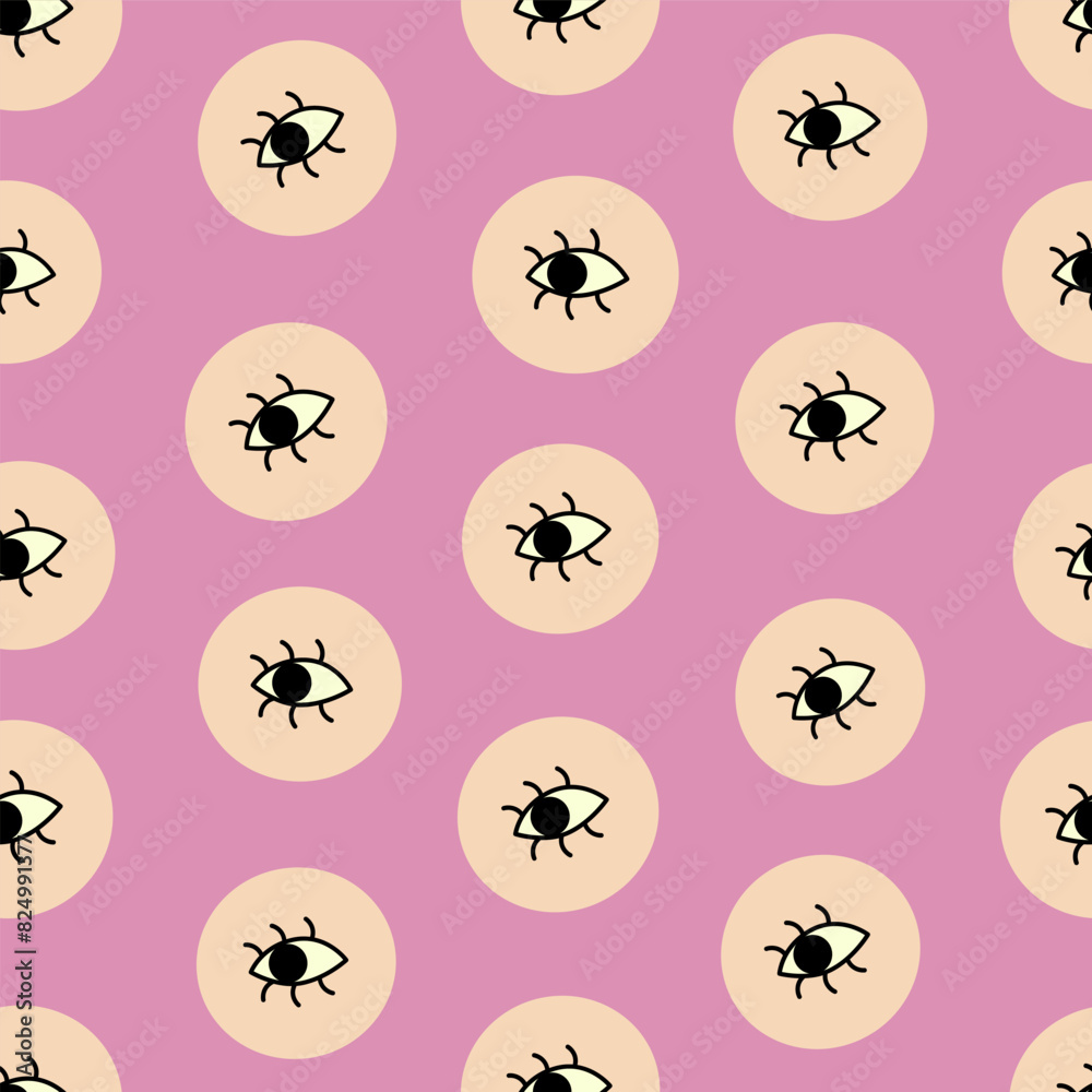 Fototapeta premium Seamless texture, endless pattern. Simple print for fabric, packaging.