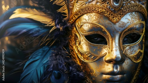 Venetian Mask Carnival  A Golden Age of Masquerade and Festive Revelry