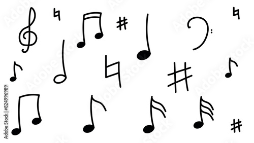 musical notes