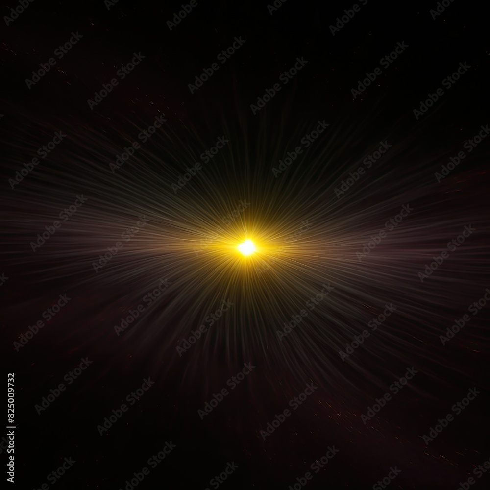 Bright light burst radiating in the dark space, cosmic energy, and star explosion concept, abstract glowing star illustration. Bright light burst radiating in the dark space, cosmic energy, and star explosion concept, abstract glowing star illustration.