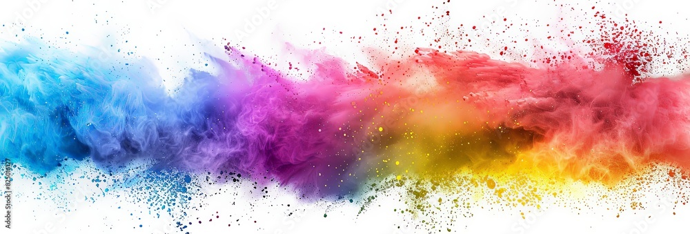 bomba de colores. humo, arcoíris bomba de colores. humo, arcoíris