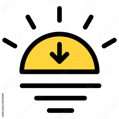 25-Sunset Icon