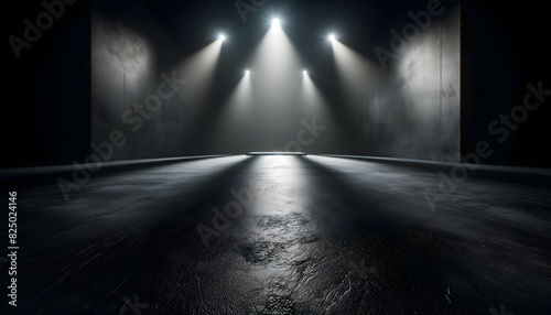 spotlight in a wide hall