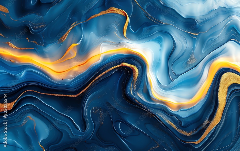 Obraz premium abstract wave background with beautiful colors