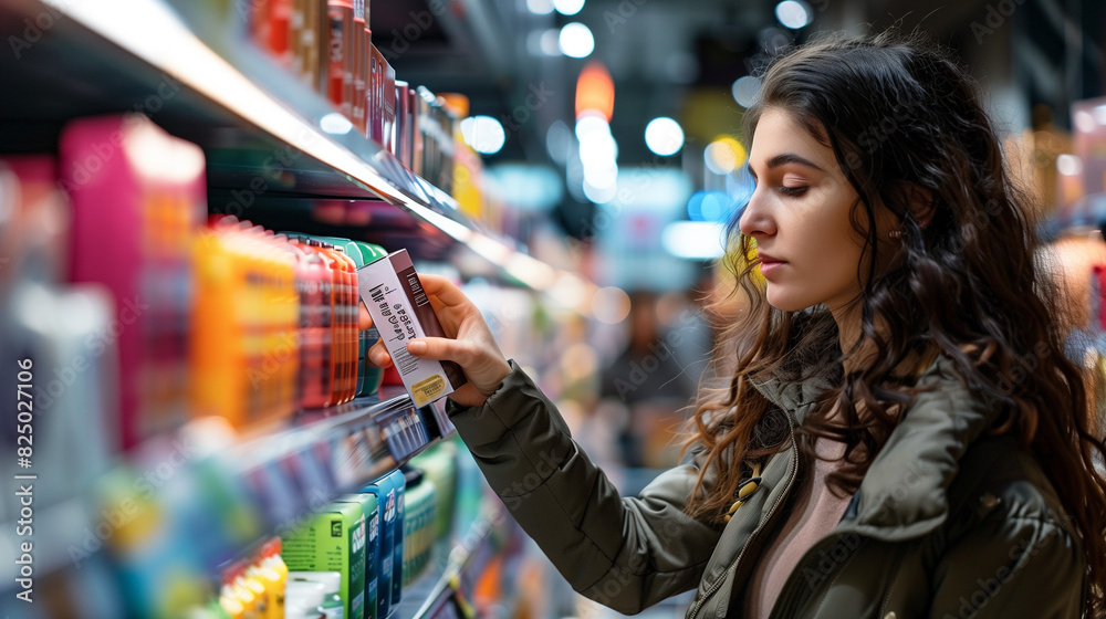 Stylish Beauty Shopping Experience at Mall Store