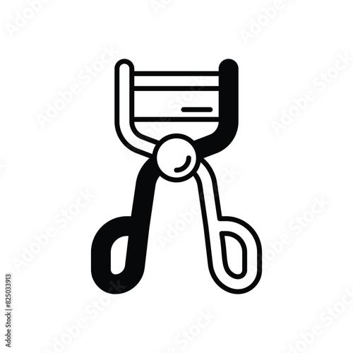 Eyelashes Curler vector icon